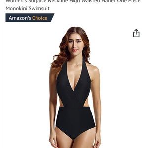 NWT black minokini